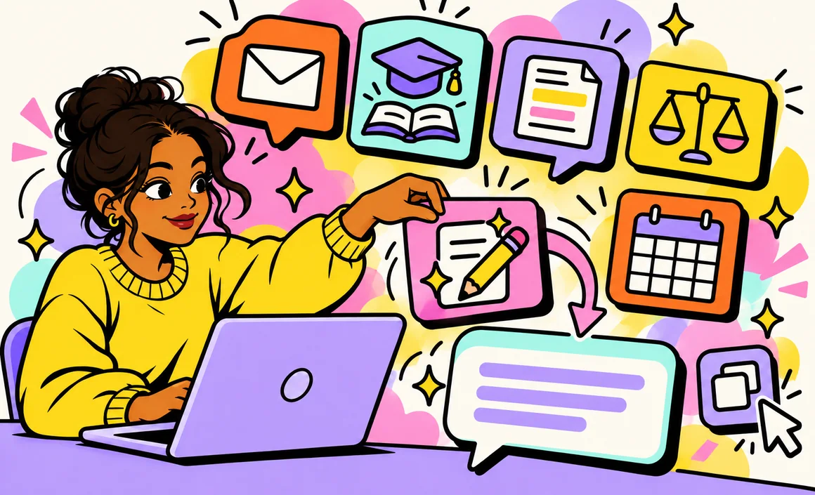 Illustration: a toolbox of ready-to-copy ChatGPT prompts